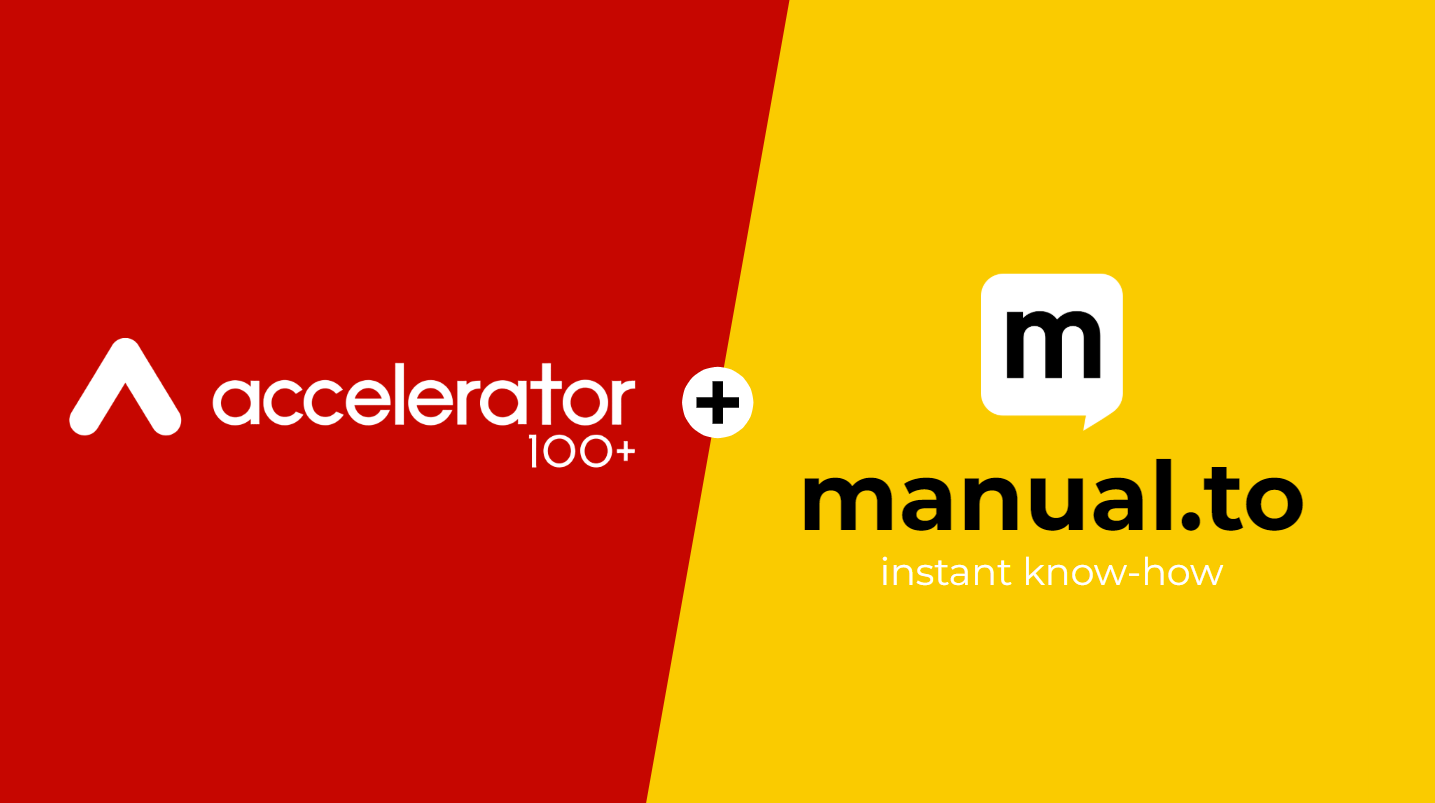 Manual.to, seule entreprise belge du 100+ Accelerator d&rsquo;AB InBev, Coca-Cola, Danone et Unilever